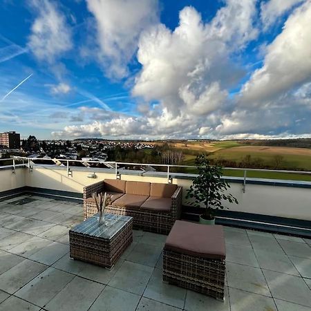 Charmante Penthouse - Therme Badewelt - Museum In Sinsheim Hoffenheim Bagian luar foto