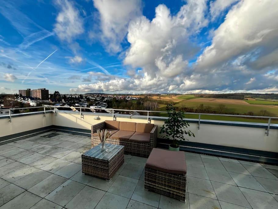 Charmante Penthouse - Therme Badewelt - Museum In Sinsheim Hoffenheim Bagian luar foto